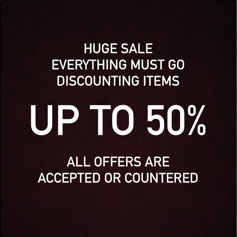 50% OFF SALE